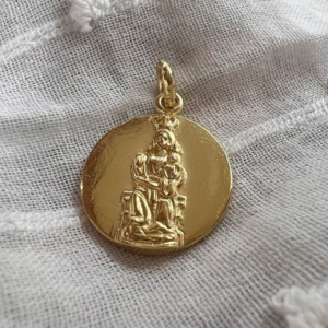 Medalla Virgen De la Peña de Aniés